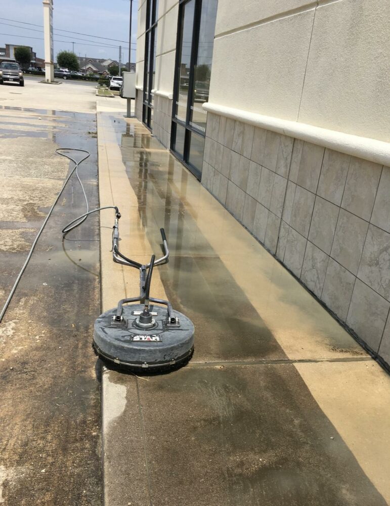 Commercial Pressure Washing Service (contact for prices, free estimate)